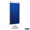 Triton Products (2) Square Hole Pegboards W/ Mounting Hardware, Epoxy 18-Gauge Steel, Blue, 18" W x 36" H LB18-B - alternate 7